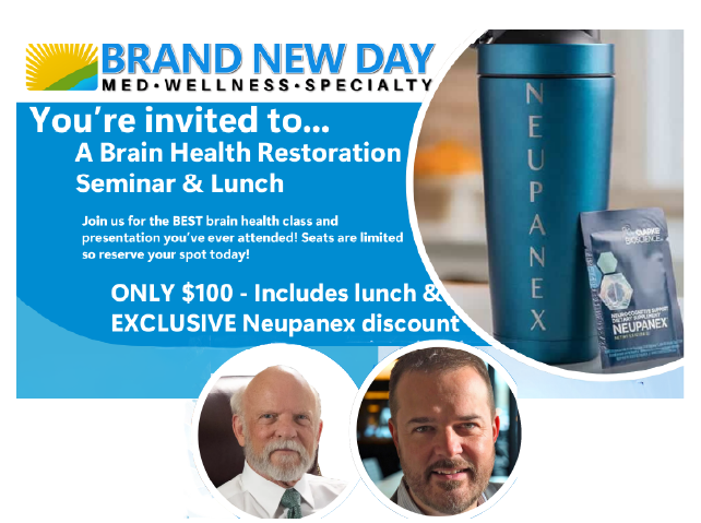 Brain Health Restoration Seminar and Lunch with Dr. Lewis Clarke